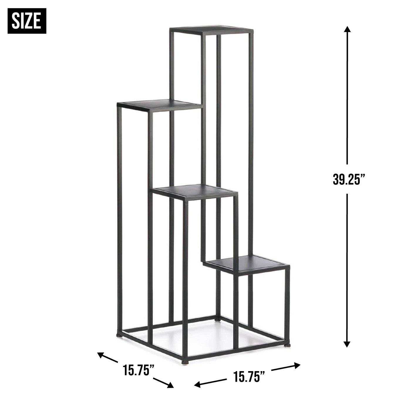 Modern Four Tier Plant Stand