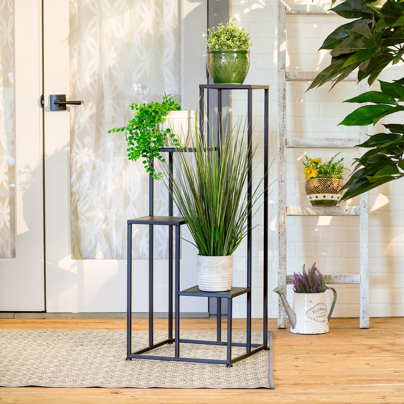 Modern Four Tier Plant Stand