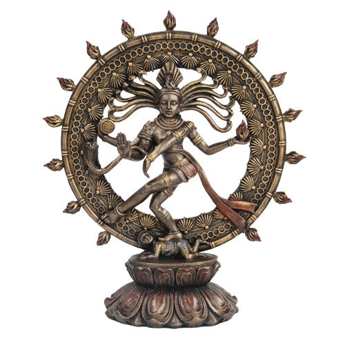 Shiva Nataraja Dancing Statue Bronze Finished