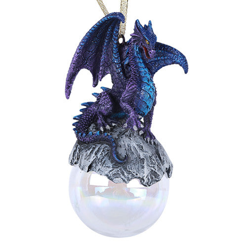Talisman Purple Ornament Ball By Ruth Thompson