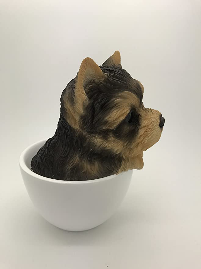 Adorable Teacup Pet Pals Puppy Figurine