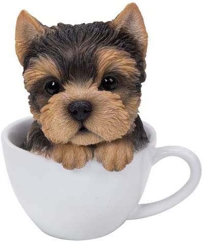 Adorable Teacup Pet Pals Puppy Figurine