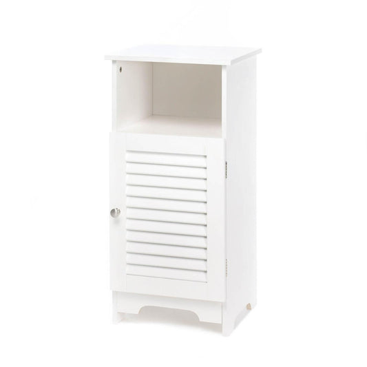 White Nantucket Storage Cabinet