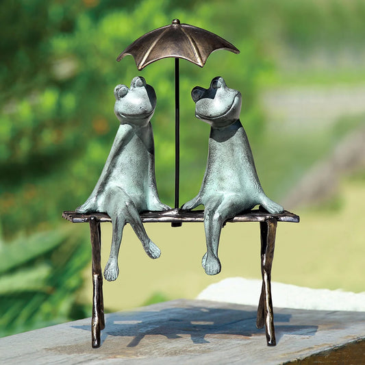 Frog Lovers Garden Sculpture