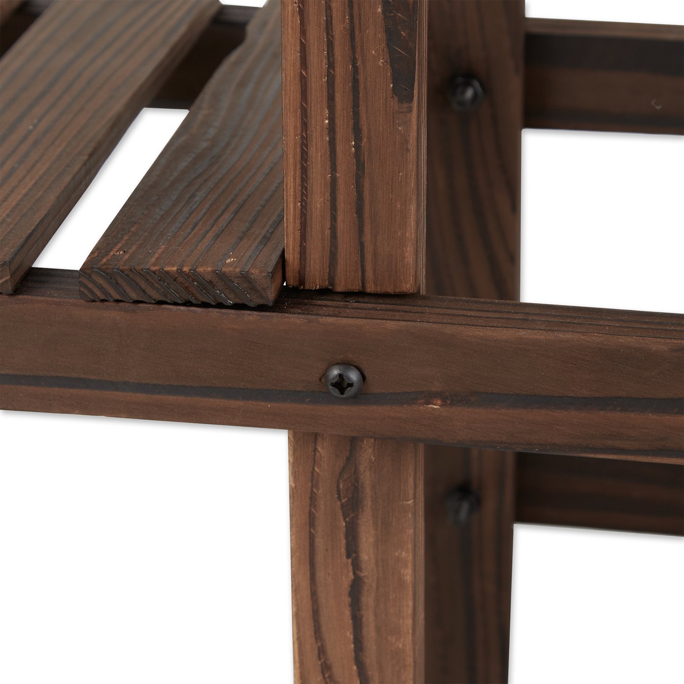 Zigzag Pallet Plant Stand