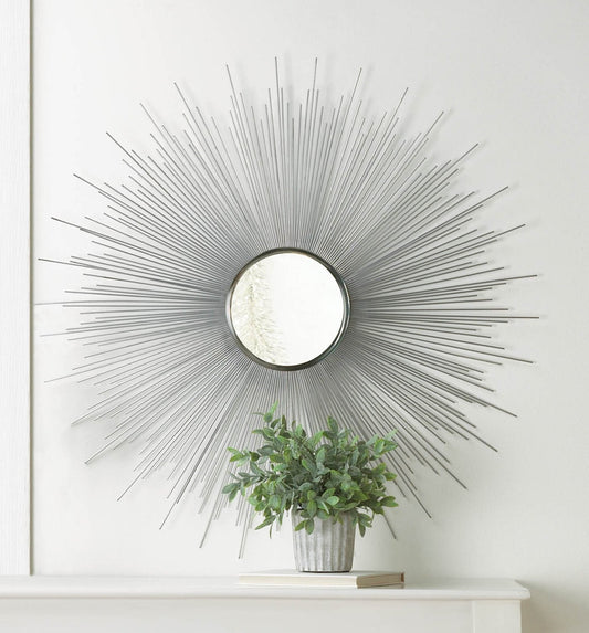 Beautiful Silver Rays Mirror