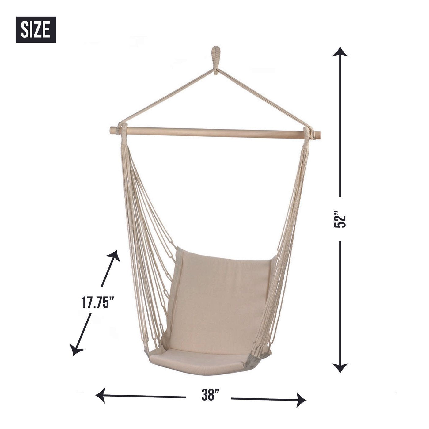 Cotton Padded Swing Chair