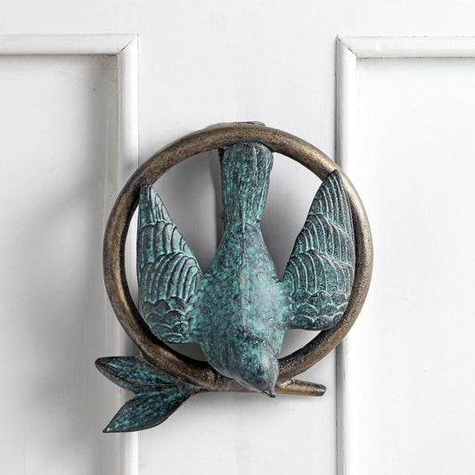 Bird And Circle Branch Doorknocker