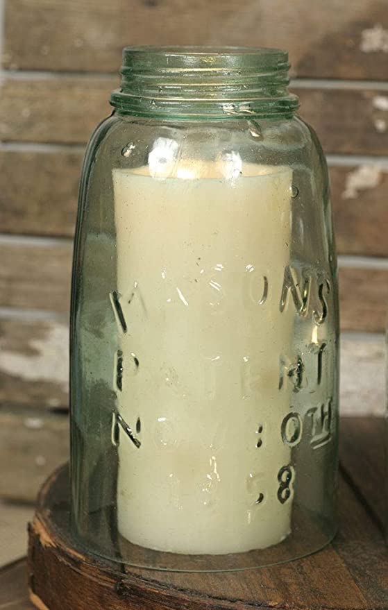 Half Gallon Mason Jar Chimney