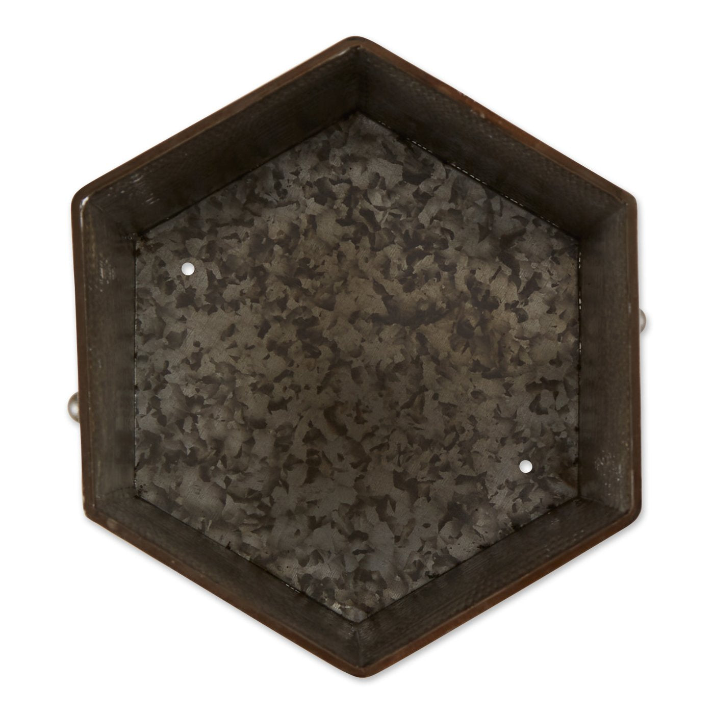 Hexagon Bucket Plant Stand Set Of 2