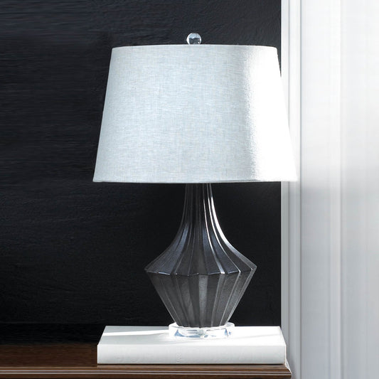 Mason Black and Gray Table Lamp