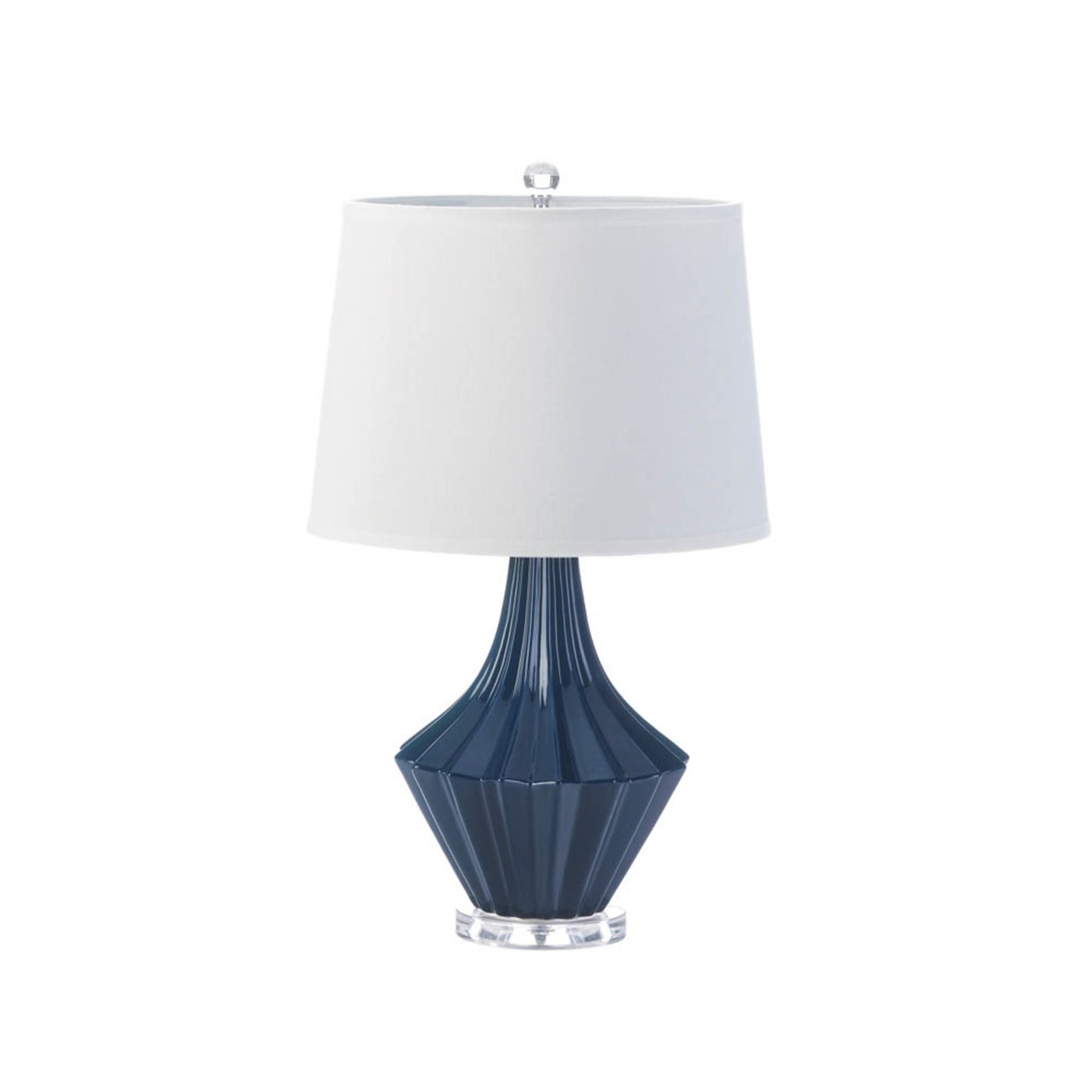 Mason Blue and White Table Lamp