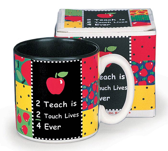 2 Teach Is 2 Touch Live Ceramic Coffee Mug