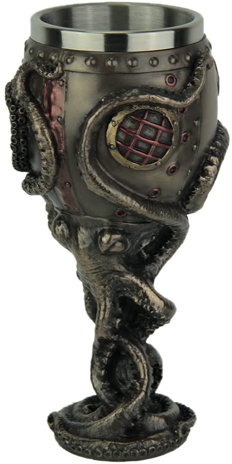 Steampunk Octopus Bell Challice