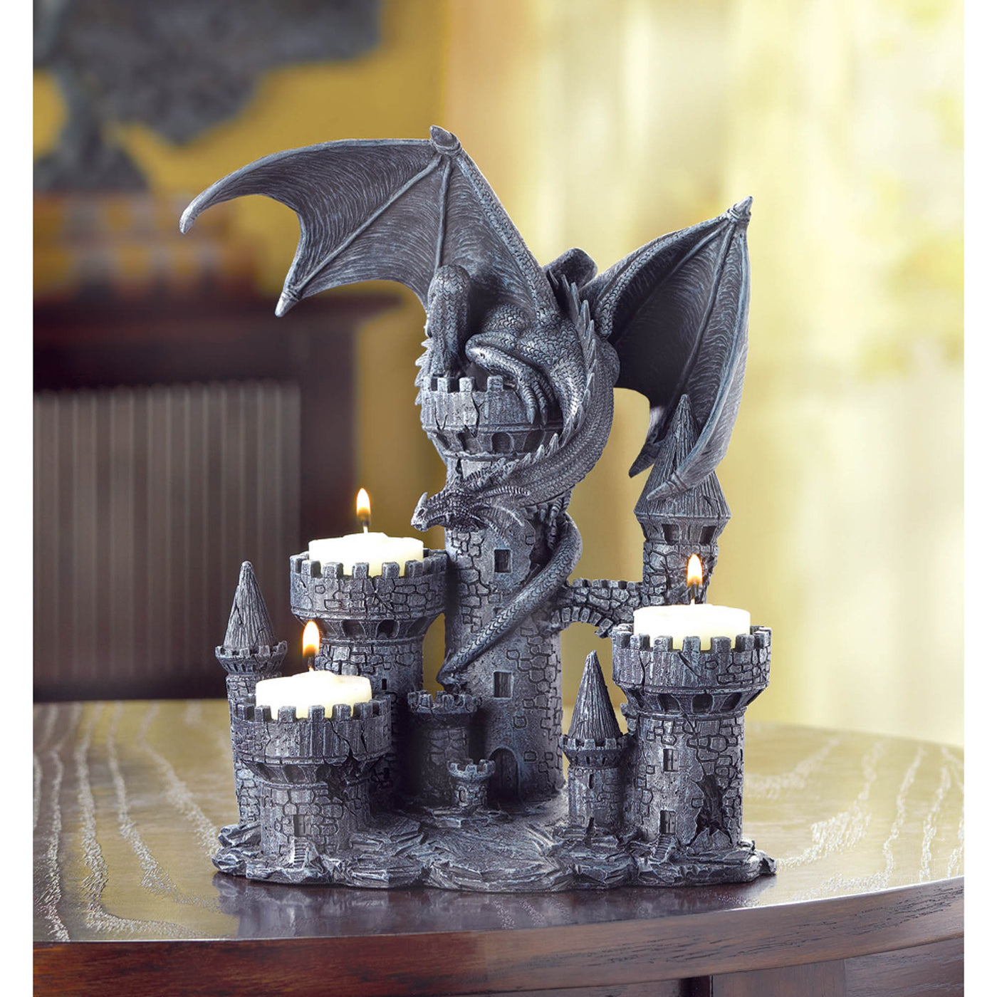 Decorative Dragon Candleholder