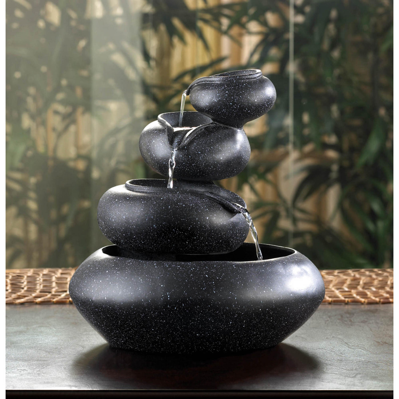 Four Tier Tabletop Water Fountain