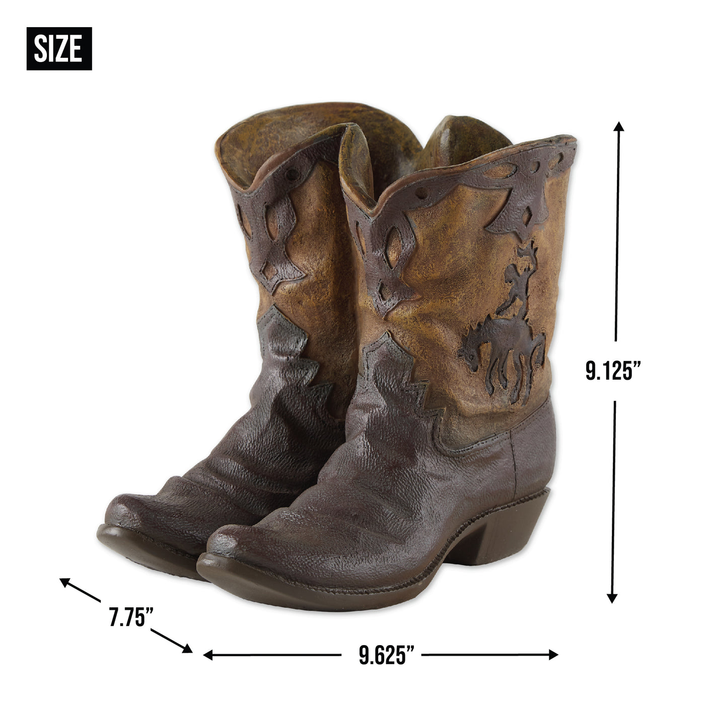 Cowboy Indoors And Outdoors Boots Planter
