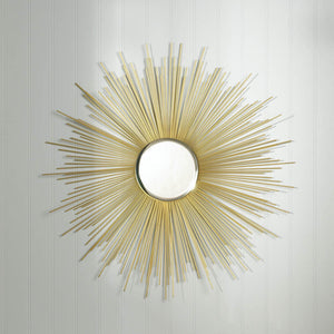 Stunning Golden Rays Mirror