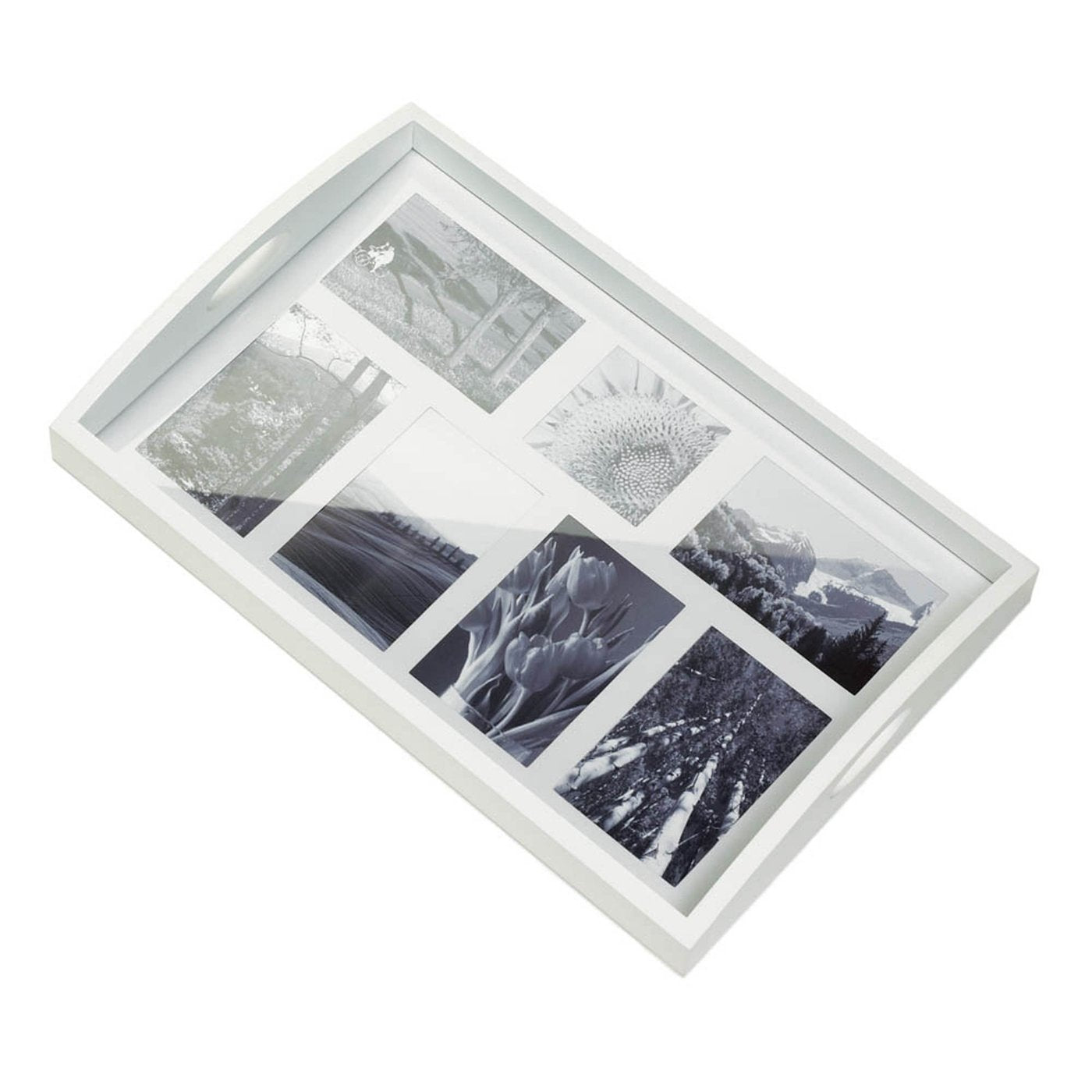 White Photo Frame Tray