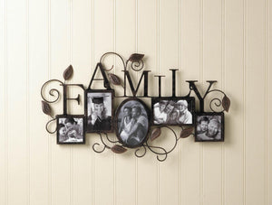 Family 5-Photo Wall Frame