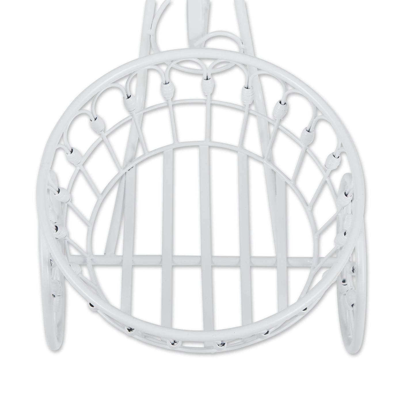 White Bicycle Indoor And Outdoor Planter