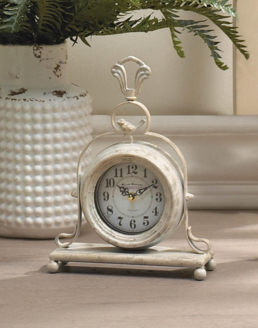 Classic Farmhouse Style Tabletop Clock