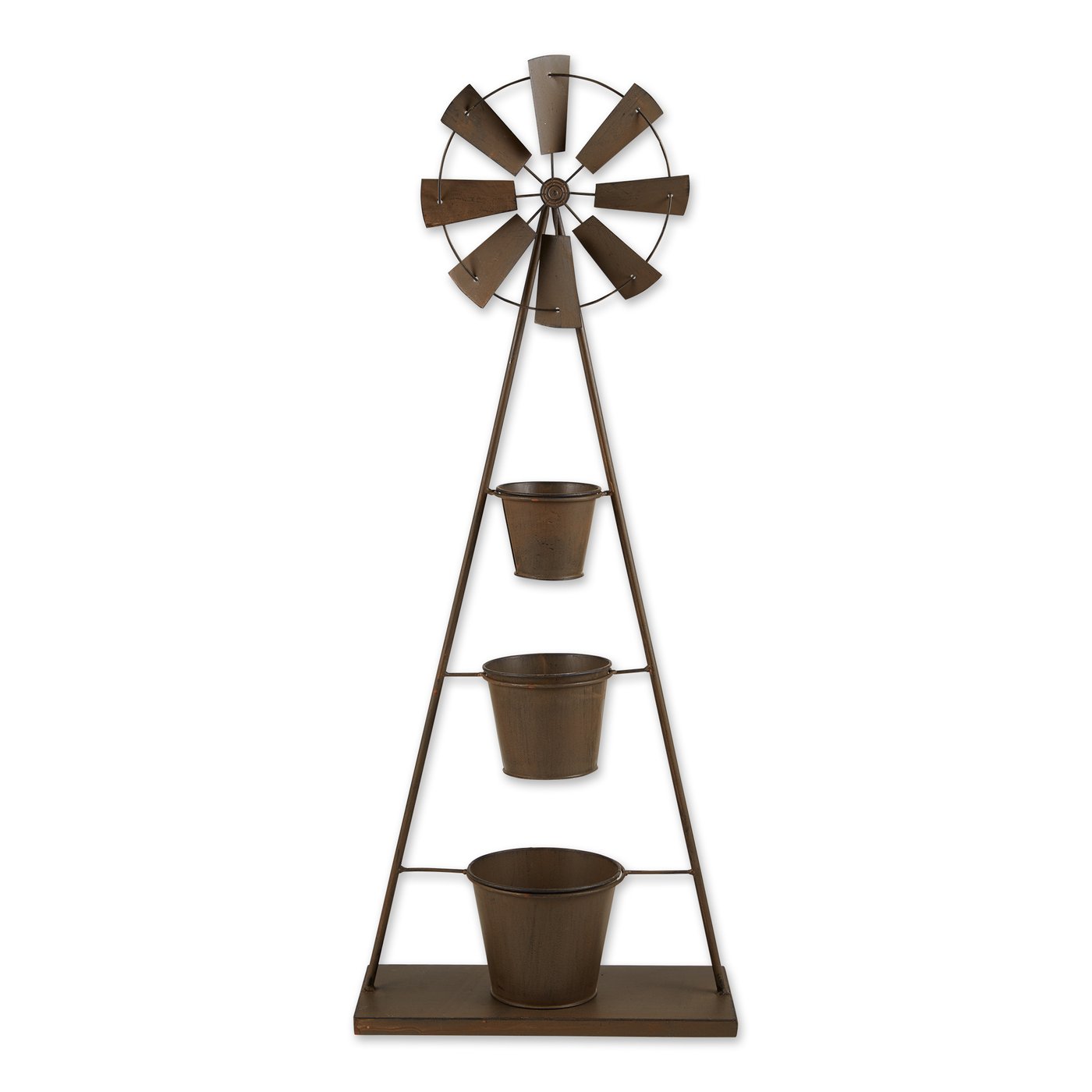Stunning Windmill Plant Stand