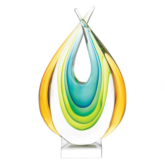 Art Glass Sophisticated Statue