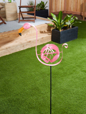 Flamingo Garden Stake