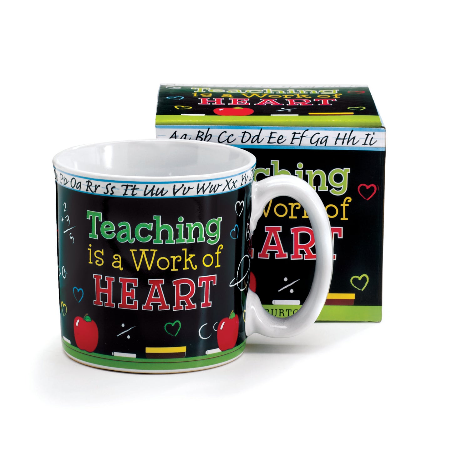 Teaching Is A Work Of Heart Mug