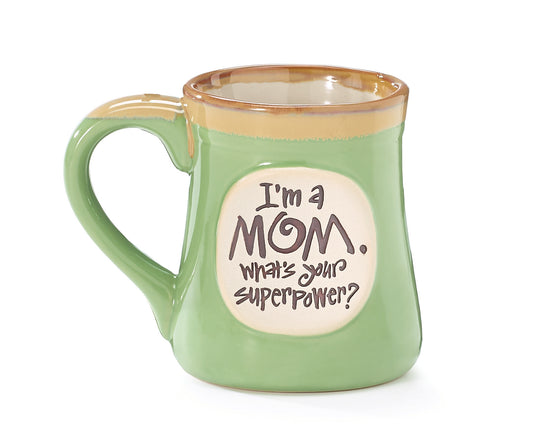 Superpower Mom Message Mug