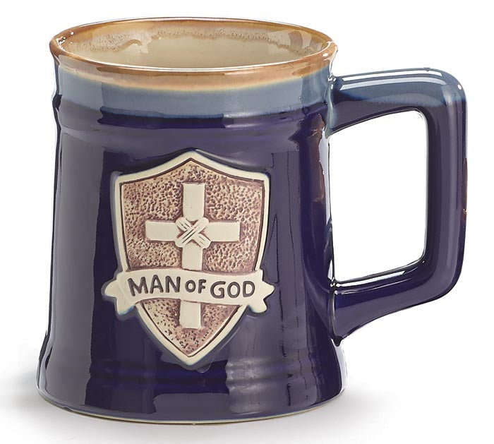 Man Of God With Cross Msg Mug