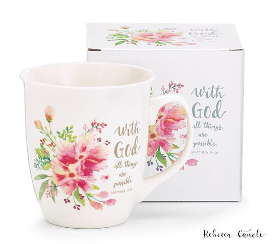 Coffee Mug With God All Things Are Possible