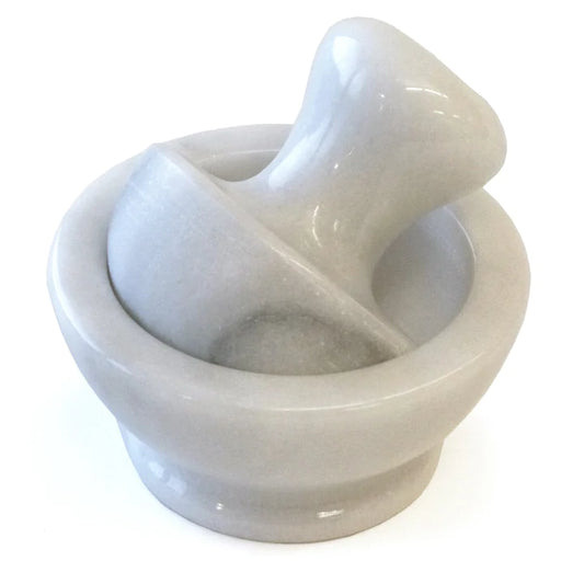 White Marble Spice Grinder