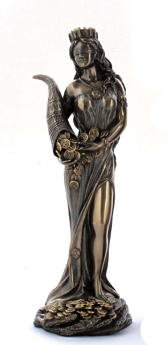 Roman Greek Goddess Fortuna Statue