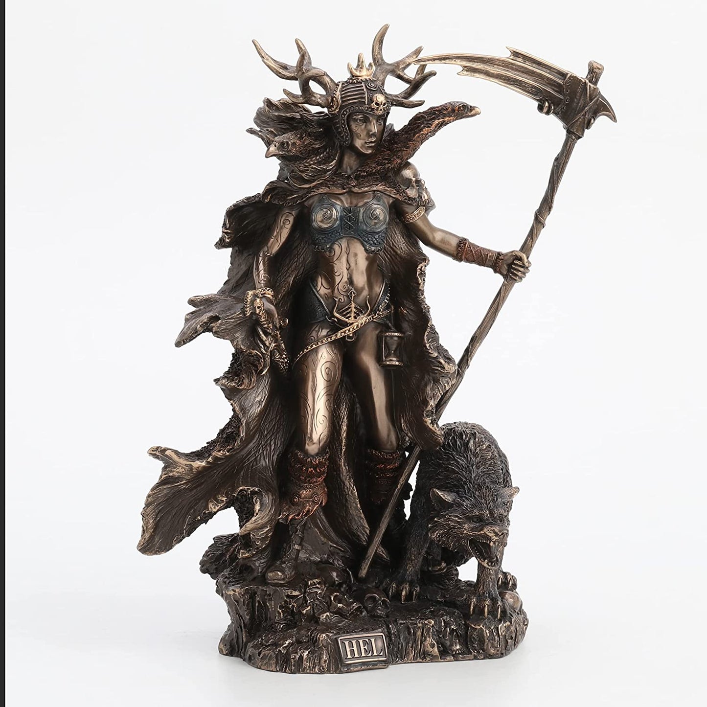Hel Goddess Of The Norse Underworld Statue
