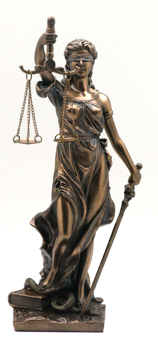 Roman Goddess La Justicia Sculpture