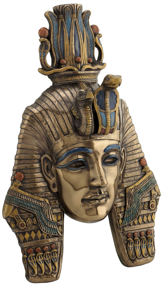 Tutankhamum Mask Wall Plaque