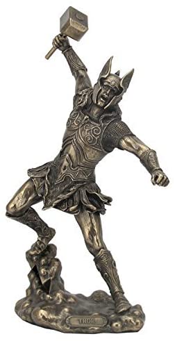 Thor Norse God Of Thunder Figurine