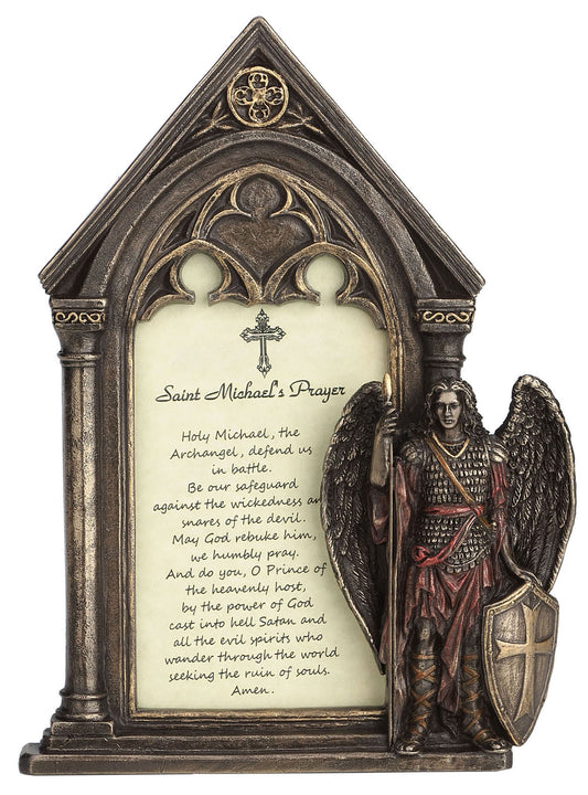 Saint Michael's Prayer Photo Frame