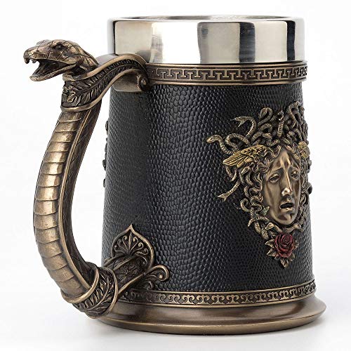 Stainless Steel Tumbler Medusa Beer Stein