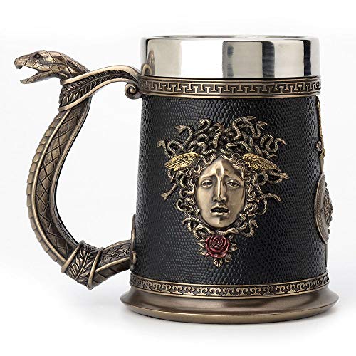 Stainless Steel Tumbler Medusa Beer Stein