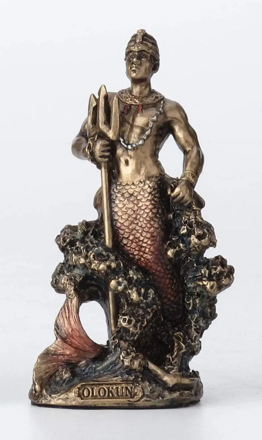 Olokun Owner Of The Deep Sea Statue