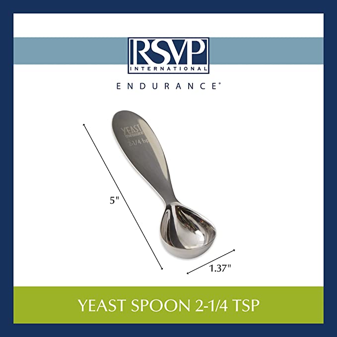 Stainless Steel Yeast Spoon 2.25 Tsp – Sunshine Megastore
